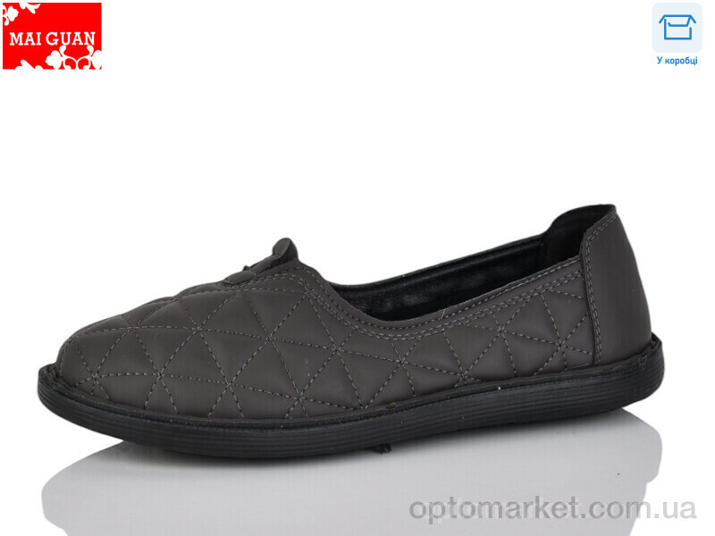 Купить Туфлі жіночі F10-2 Maiguan сірий, фото 2