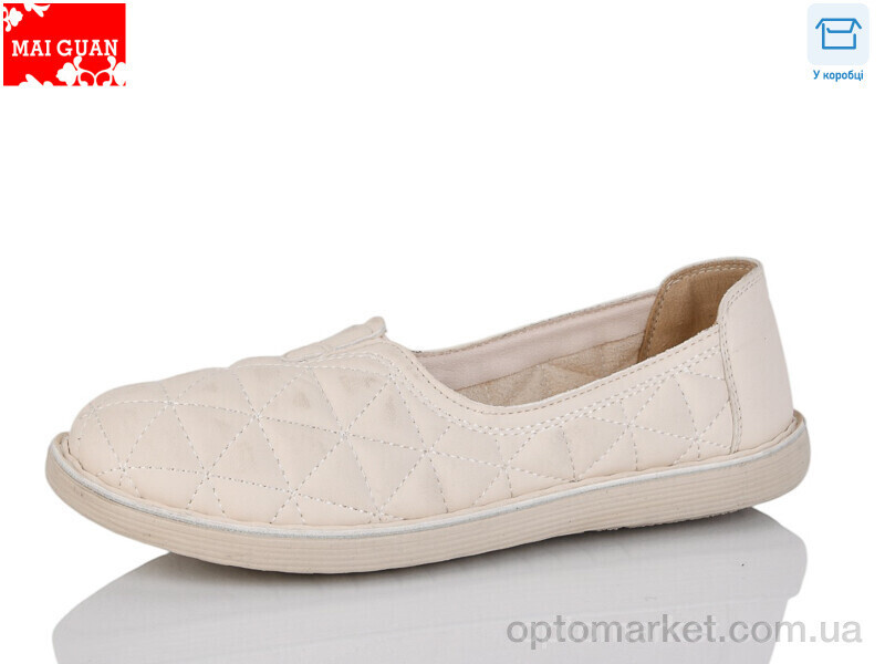 Купить Туфлі жіночі F10-3 Maiguan бежевий, фото 2