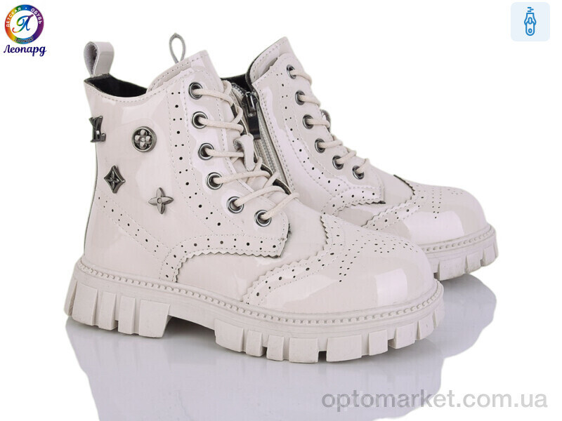 Купить Черевики дитячі F102-11 Леопард бежевий, фото 2