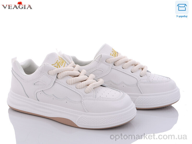Купить Кросівки жіночі F1070-2 Veagia білий, фото 2