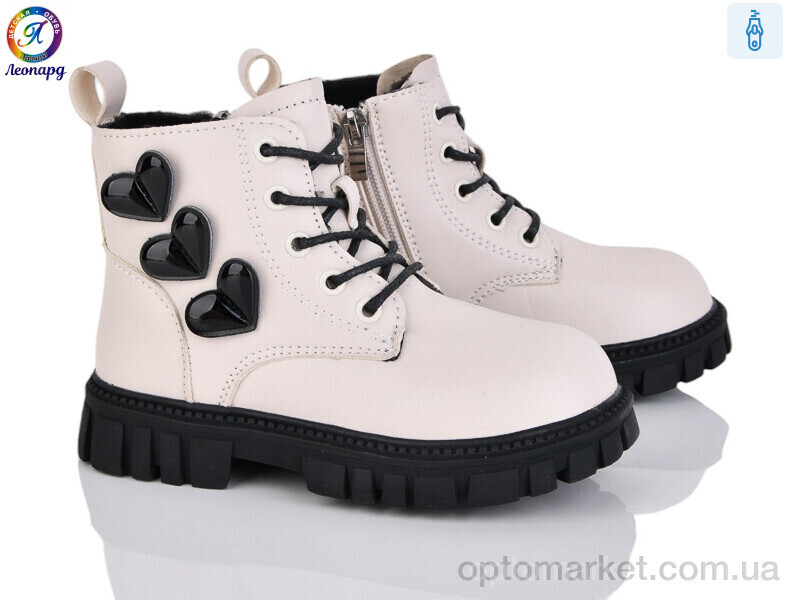 Купить Черевики дитячі F13-11 Леопард бежевий, фото 2