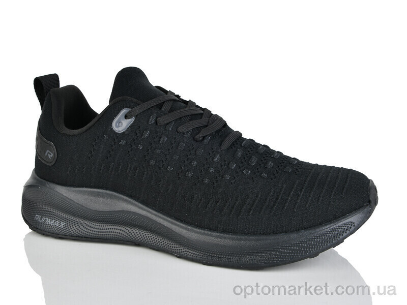 Купить Кросівки чоловічі F1407-101 Difeno чорний, фото 2