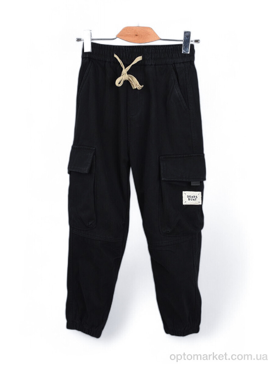 Купить Джинси дитячі F1981-1 фліс Baronjns чорний, фото 5