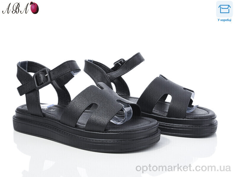 Купить Босоніжки жіночі F1ABA85-1 L&M чорний, фото 2