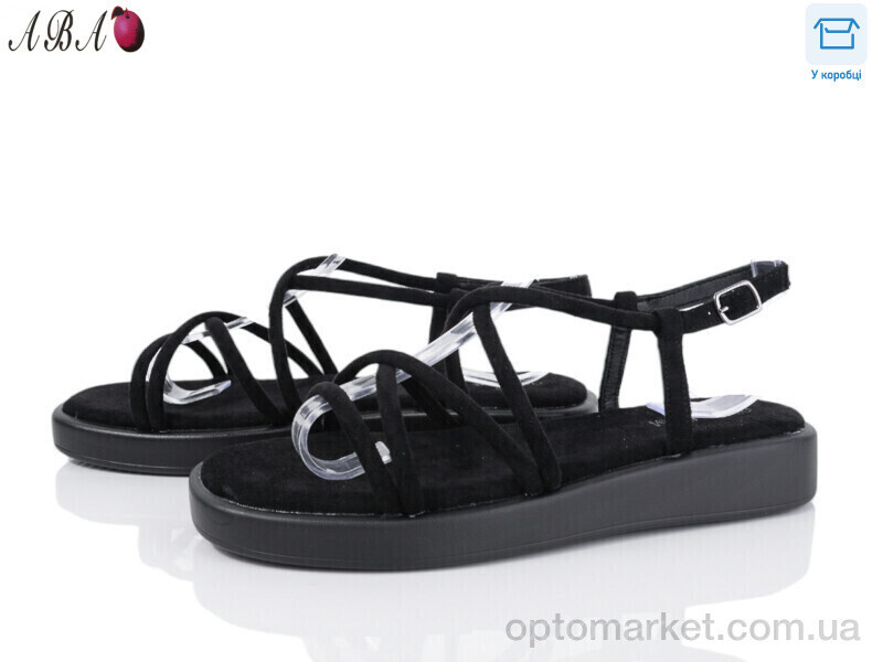 Купить Босоніжки жіночі F1ABA90-1 L&M чорний, фото 2