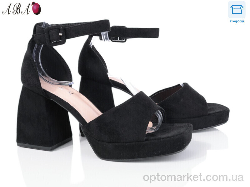 Купить Босоніжки жіночі F1ABA98-2 L&M чорний, фото 2