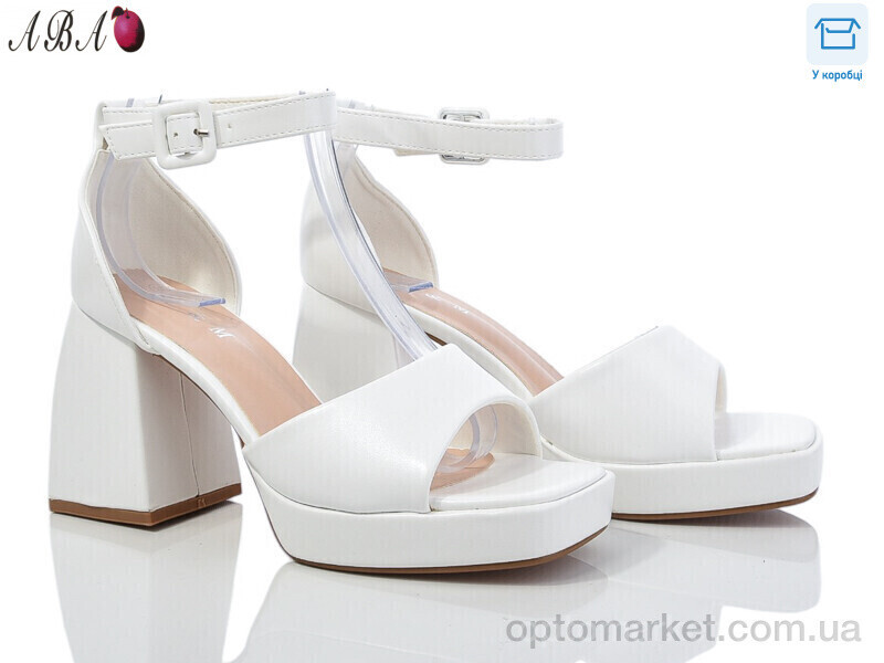 Купить Босоніжки жіночі F1ABA98-3 L&M білий, фото 2