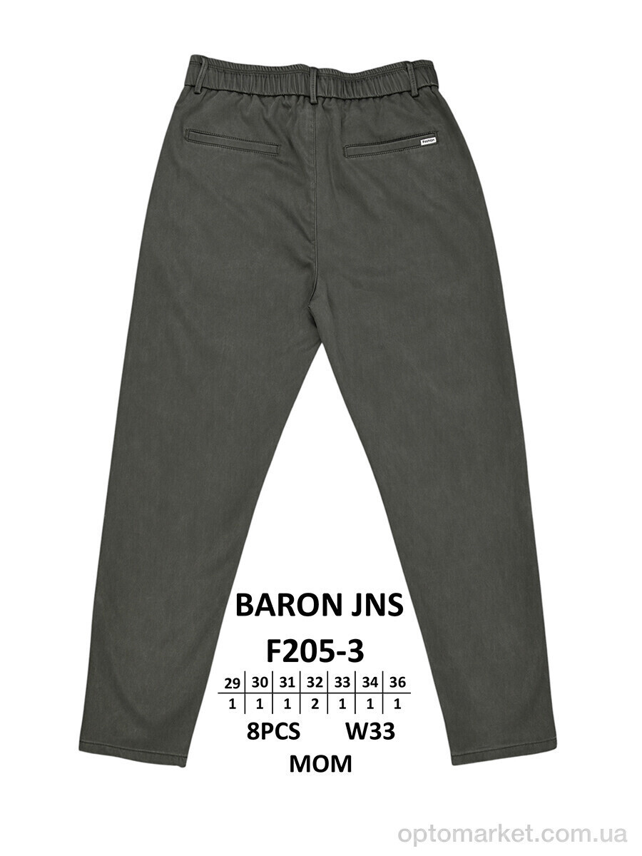 Купить Брюки чоловічі F205-3 Baronjns зелений, фото 3