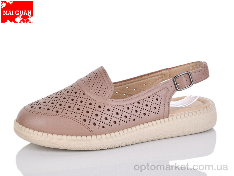 Купить Туфлі жіночі F23-5 Maiguan коричневий, фото 2