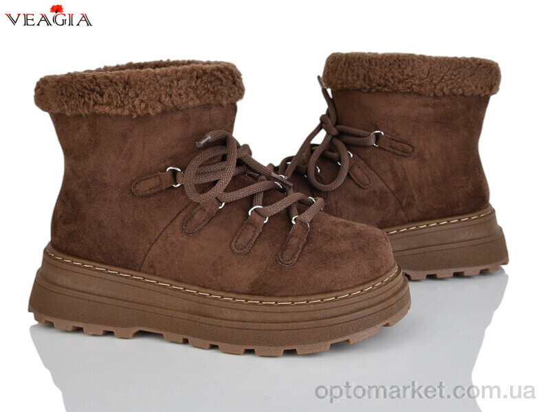 Купить Черевики жіночі F277-12 Varibel коричневий, фото 2