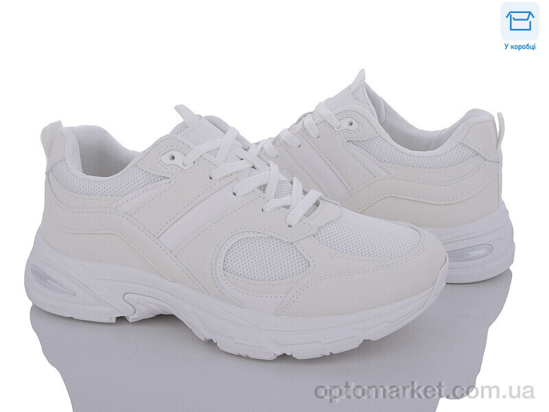 Купить Кросівки чоловічі F302-3 YZY білий, фото 2