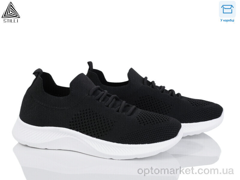 Купить Кросівки жіночі F304-1 Stilli чорний, фото 2
