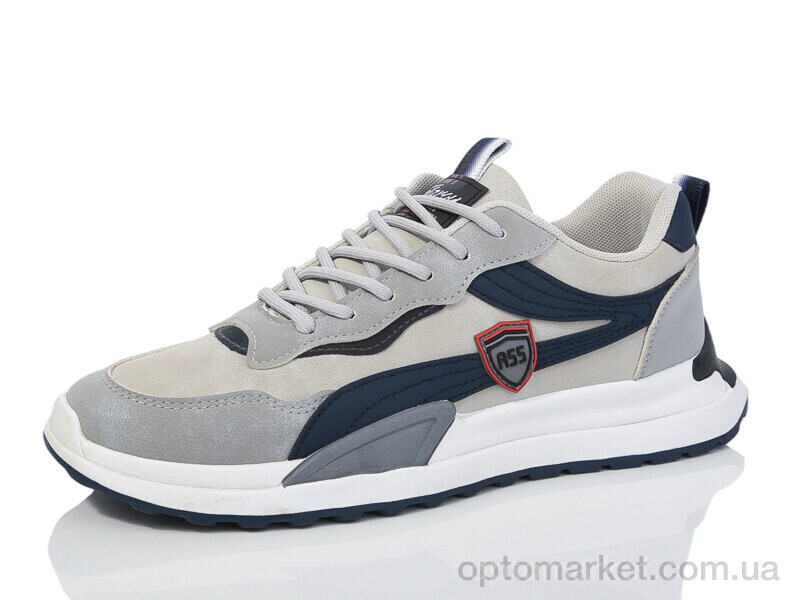 Купить Кросівки чоловічі F33-2 Nayasitun сірий, фото 2