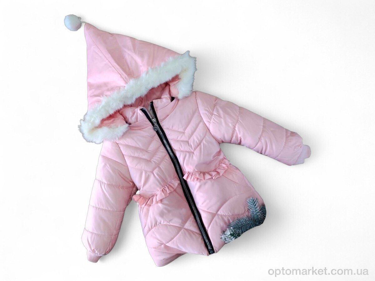 Купить Куртка дитячі F334 св.рожевий єврозима Jingpin рожевий, фото 2