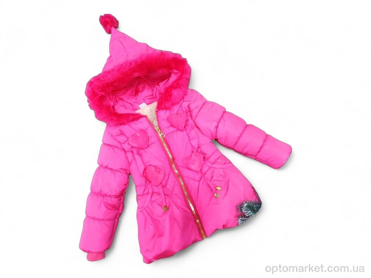 Купить Куртка дитячі F367 рожевий єврозима KaiKai рожевий, фото 2