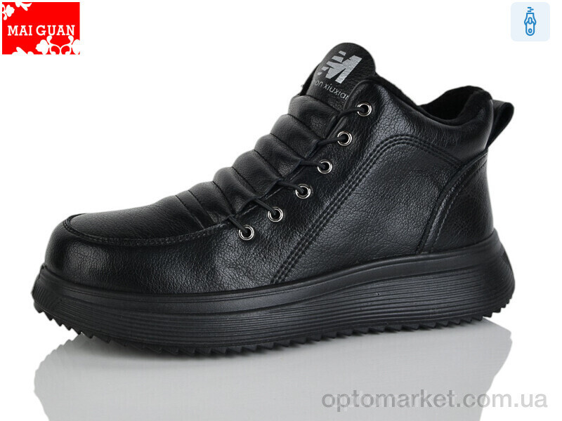 Купить Черевики жіночі F55-1 Maiguan чорний, фото 2