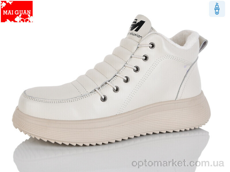 Купить Черевики жіночі F55-2 Maiguan бежевий, фото 2