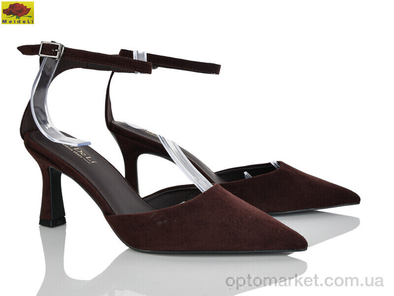 Купить Туфлі жіночі F566-13 Mei De Li коричневий, фото 2