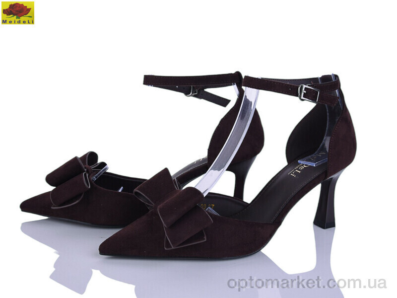 Купить Туфлі жіночі F566-39 Mei De Li коричневий, фото 2