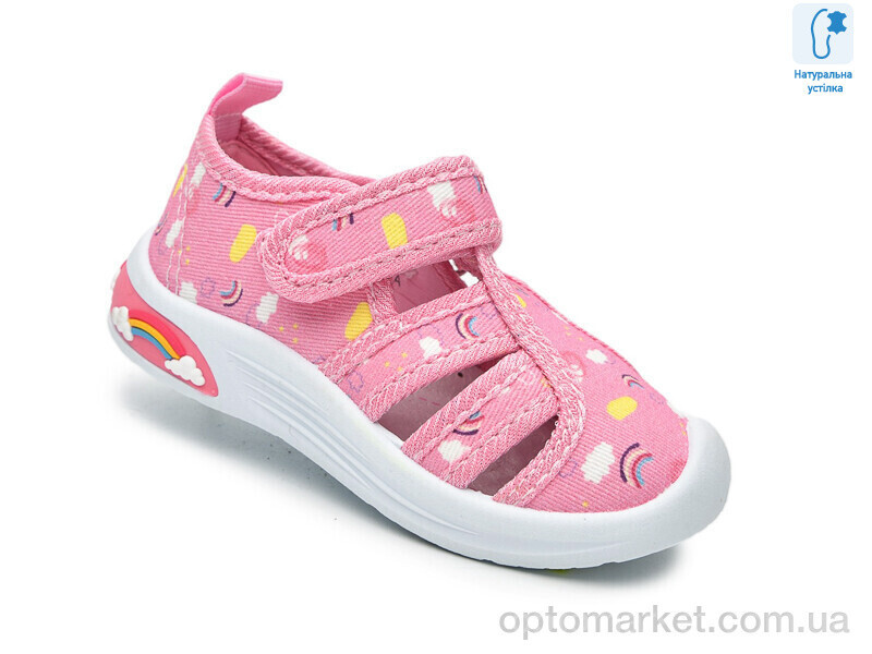 Купить Капці дитячі F65004A Флип рожевий, фото 3