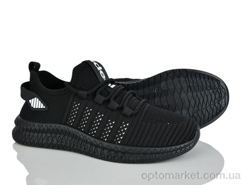 Купить Кросівки жіночі F68-76 Ideal чорний, фото 2