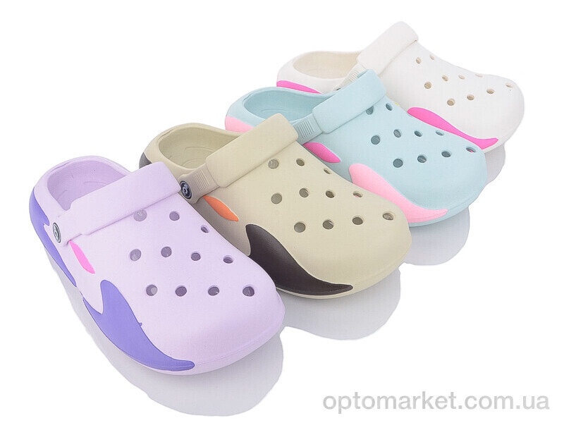 Купить Крокси жіночі F777-4 mix Lion-Lu мікс, фото 2