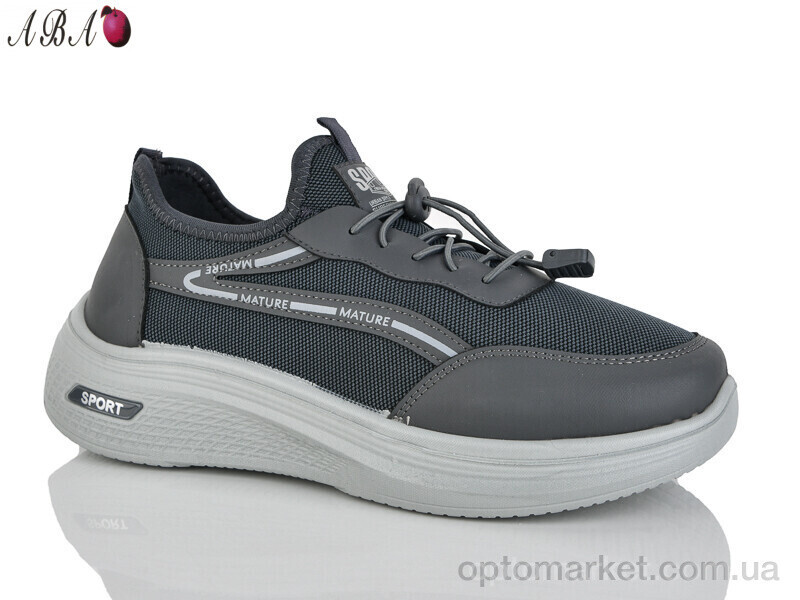 Купить Кросівки чоловічі F83 Jiao Li Mei сірий, фото 2