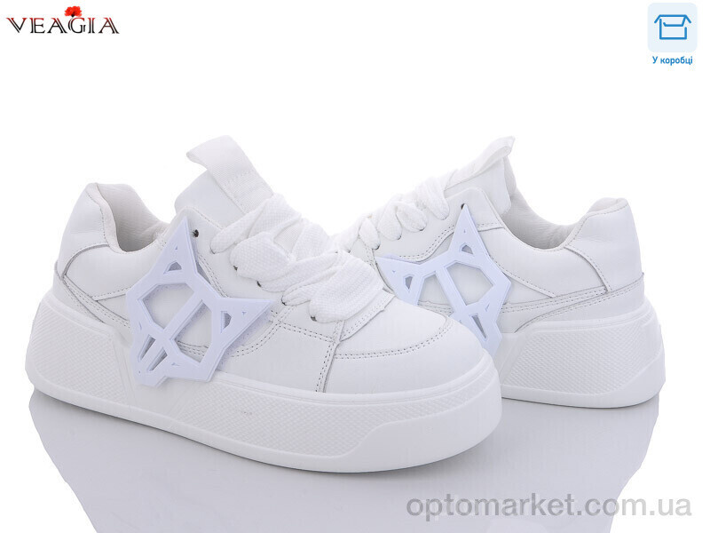 Купить Кросівки жіночі F862-3 Veagia білий, фото 2