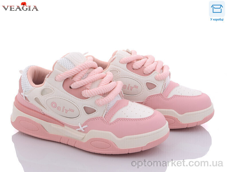 Купить Кросівки жіночі F879-7 Veagia рожевий, фото 2