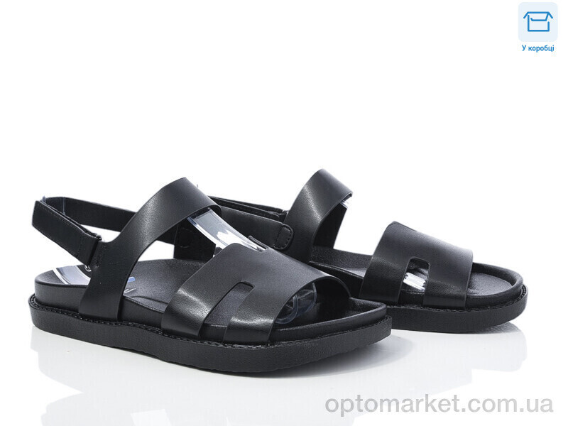 Купить Босоніжки жіночі F900-2 L&M чорний, фото 2