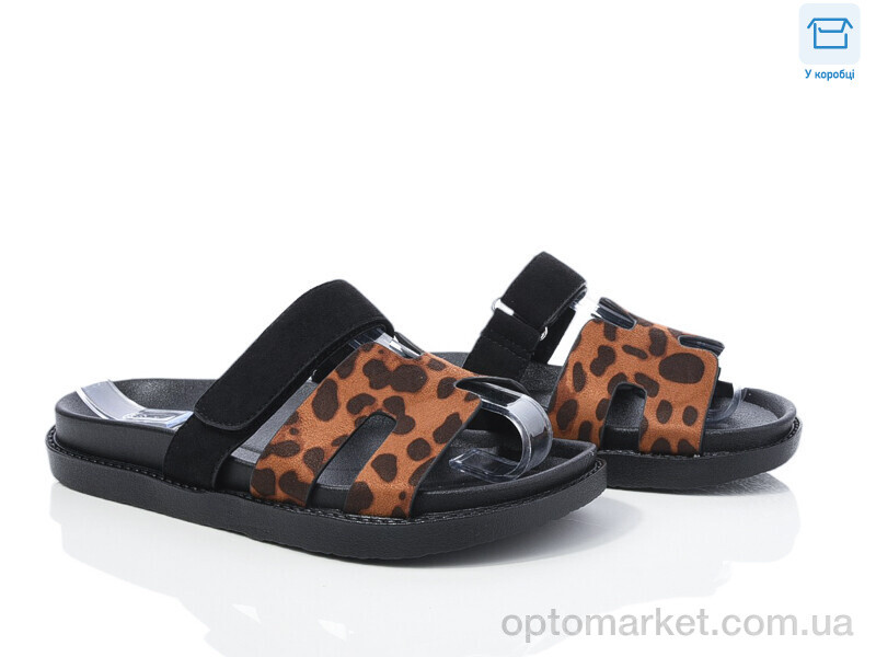 Купить Шльопанці жіночі F902-3 L&M чорний, фото 2