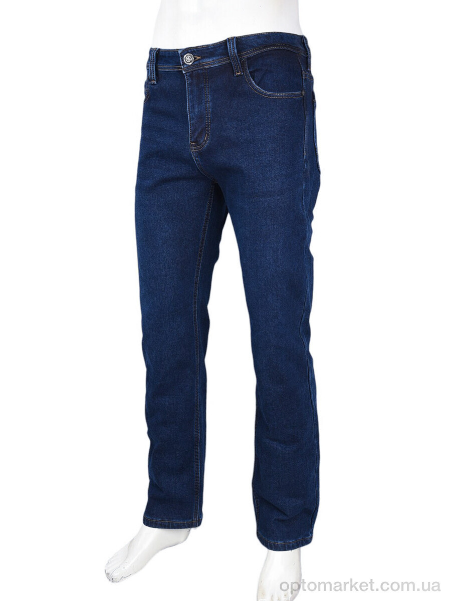 Купить Джинси чоловічі FBR9270 фліс Baronjns синій, фото 4