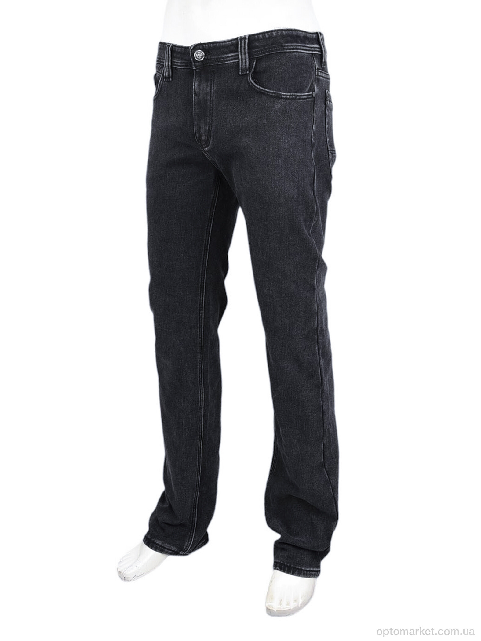 Купить Джинси чоловічі FBR9283 фліс Baronjns сірий, фото 5