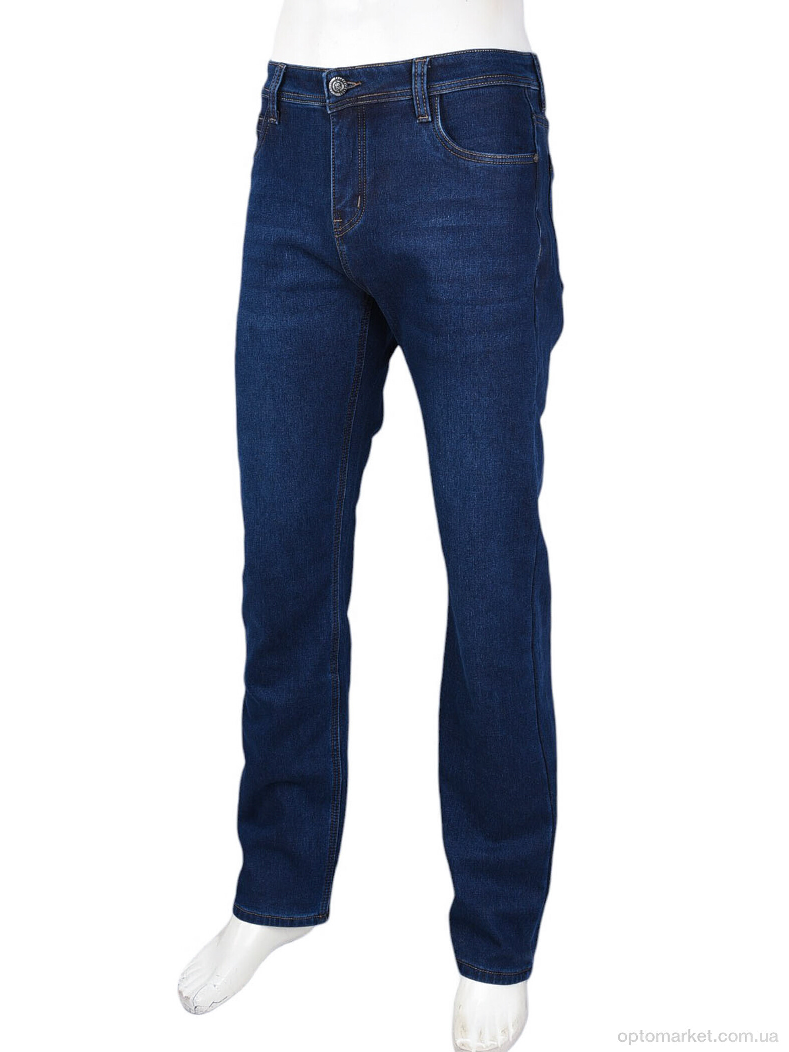 Купить Джинси чоловічі FBR9292 фліс Baron синій, фото 4