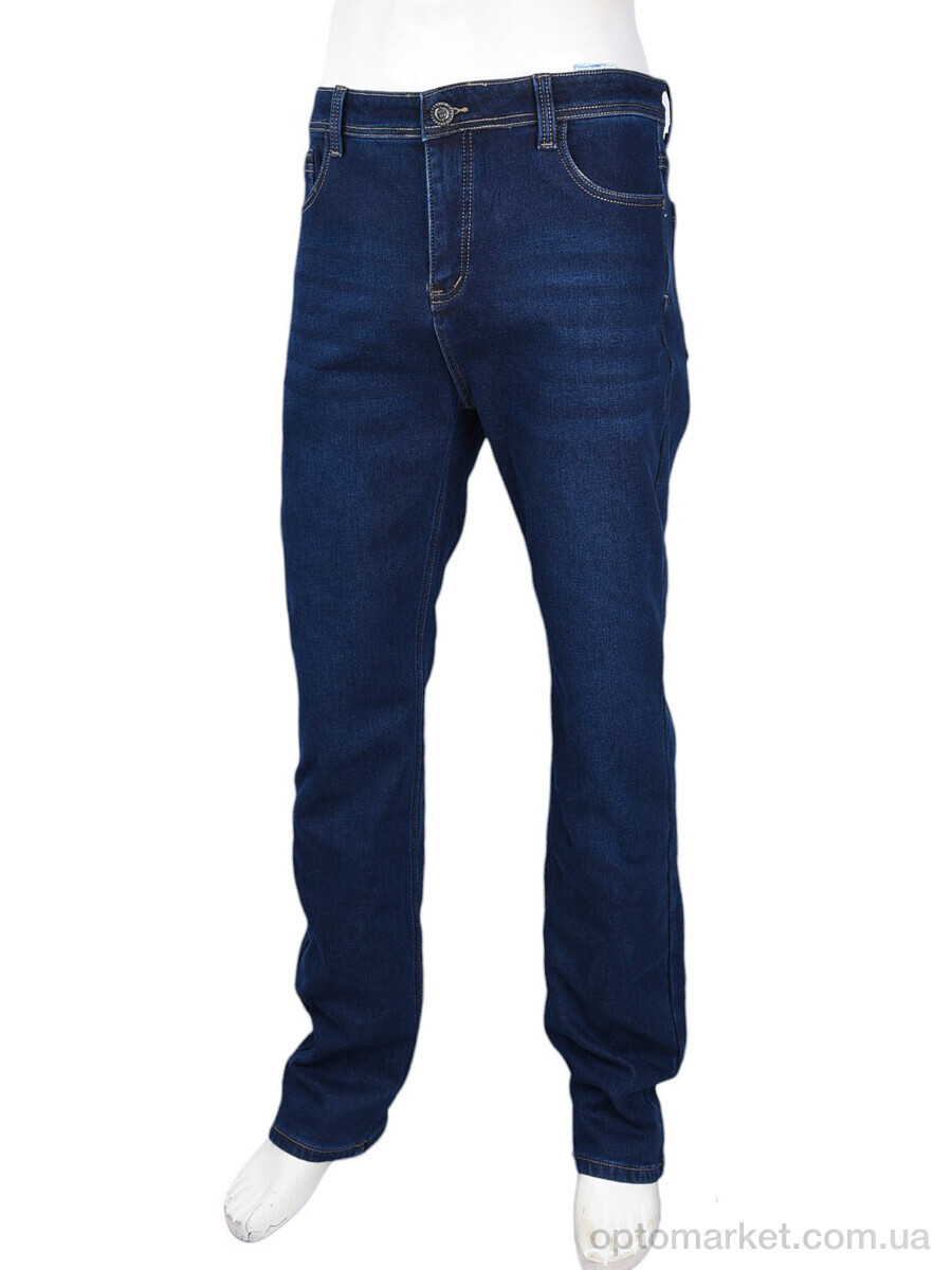Купить Джинси чоловічі FBR9295 фліс Baronjns синій, фото 4