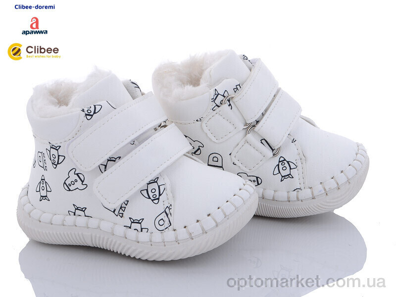 Купить Черевики дитячі FD120 white Apawwa білий, фото 2