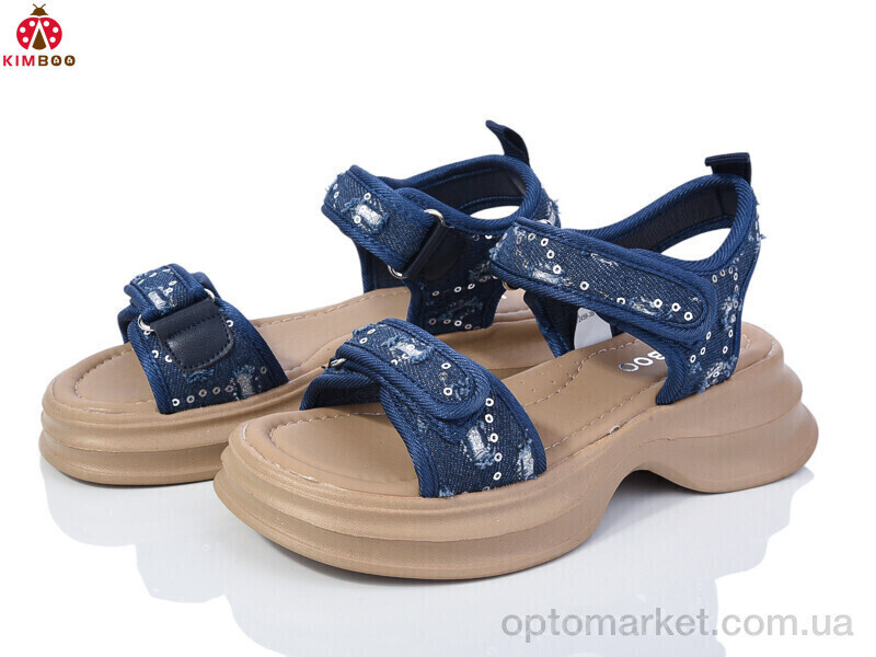 Купить Босоніжки дитячі FG2459-3B Kimbo-o синій, фото 2