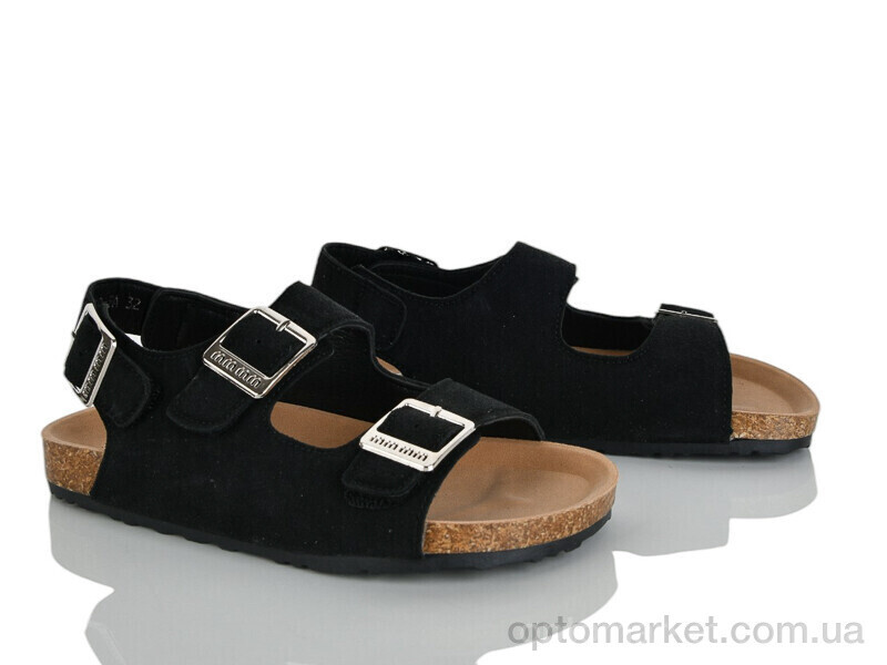 Купить Босоніжки дитячі FG610-3A Kimbo-o чорний, фото 2