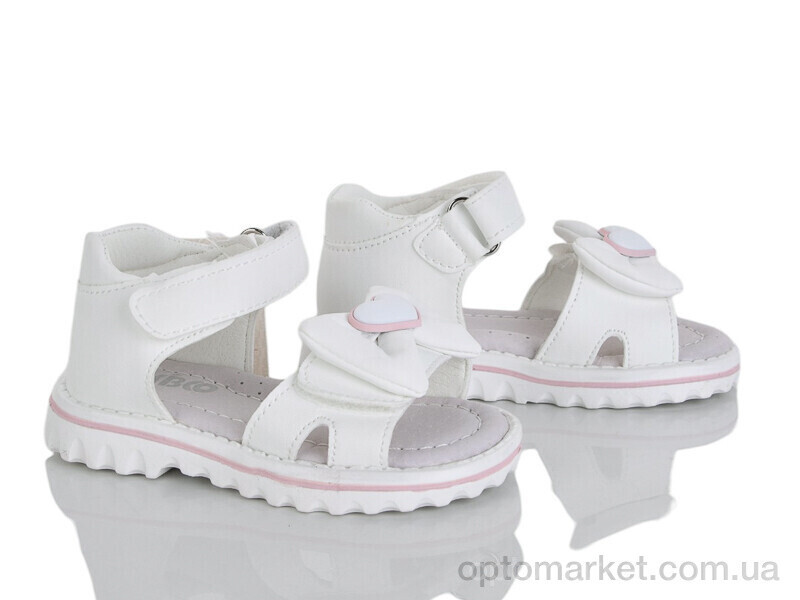 Купить Босоніжки дитячі FG63-1C Kimbo-o білий, фото 2