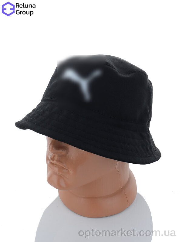 Купить Панама чоловічі FR007-2 black P.ma чорний, фото 3