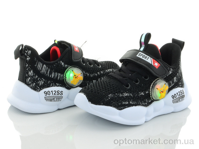 Купить Кросівки дитячі FS2908A LED Alemy Kids чорний, фото 2