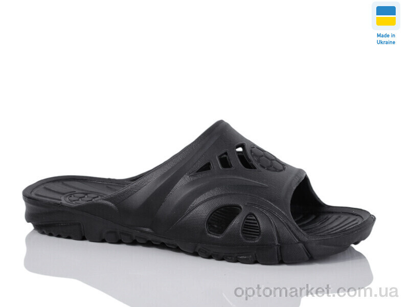 Купить Шльопанці чоловічі Футбол чорний Payas чорний, фото 3