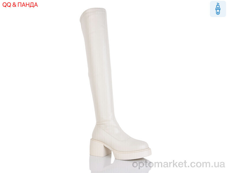 Купить Ботфорти жіночі G011 Алена Ван бежевий, фото 2