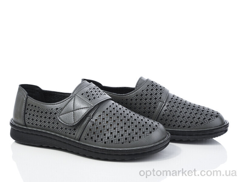 Купить Туфлі жіночі G09-5 grey Baolikang сірий, фото 2