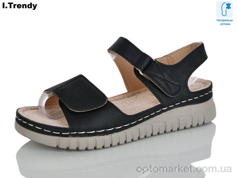 Купить Босоніжки жіночі G109-8 Trendy чорний, фото 2