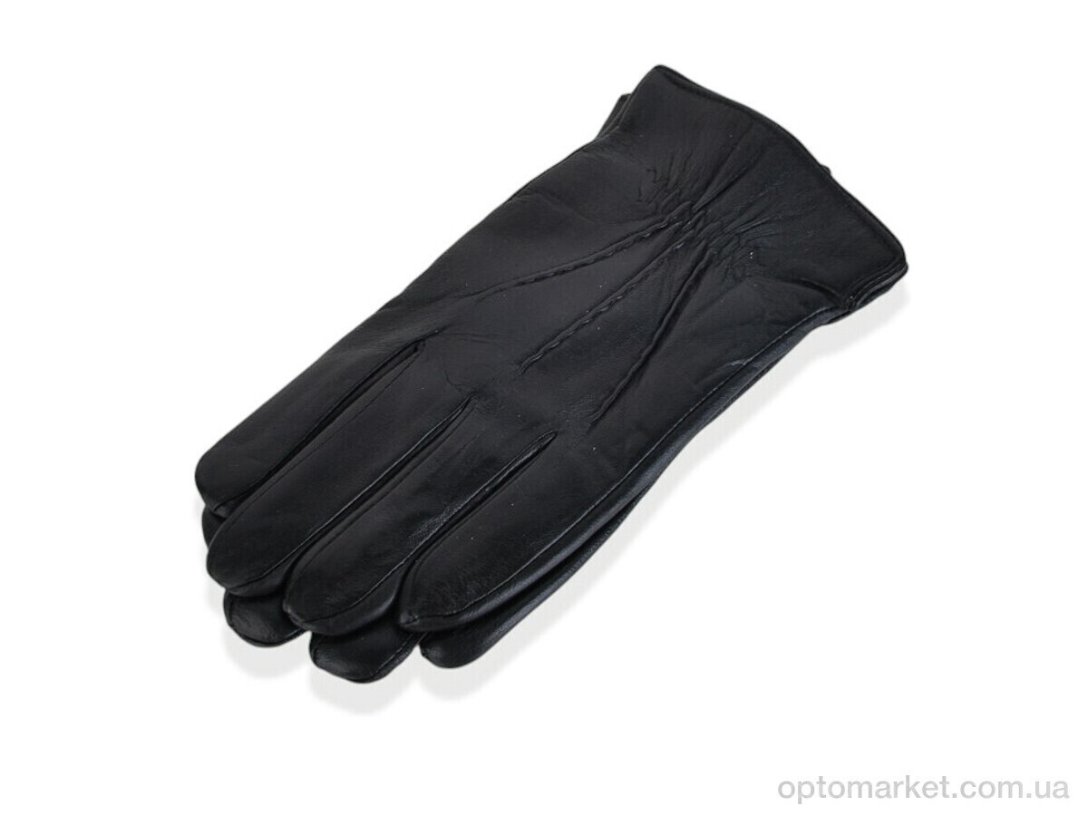 Купить Рукавички чоловічі G115 black Anjela чорний, фото 3
