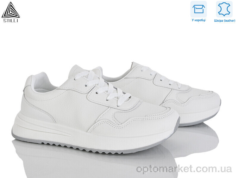 Купить Кросівки жіночі G160-3 шкіра Stilli білий, фото 2
