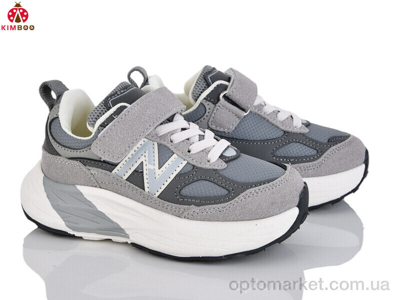 Купить Кросівки дитячі G2584-2D Kimboo сірий, фото 2
