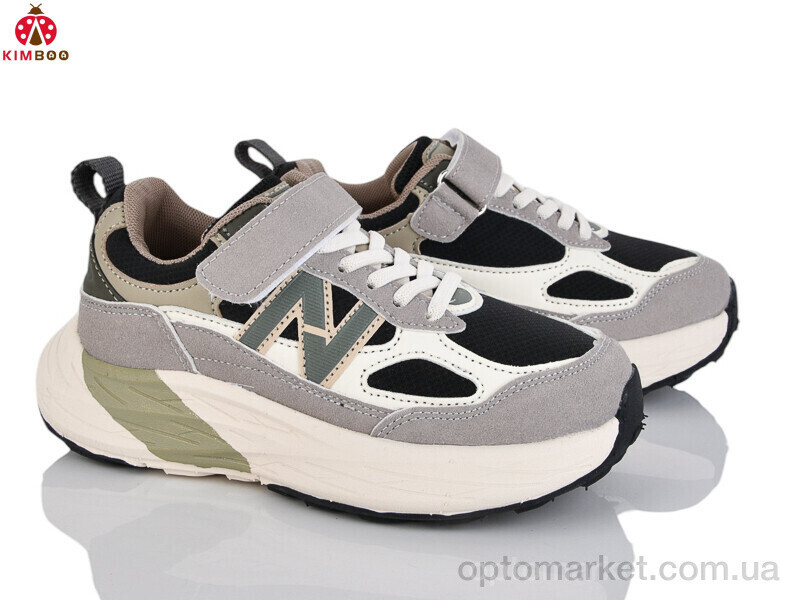 Купить Кросівки дитячі G2584-3L Kimboo чорний, фото 2