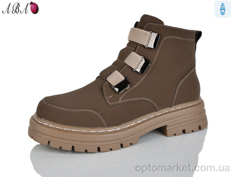 Купить Черевики жіночі G3503-19 Aba коричневий, фото 2